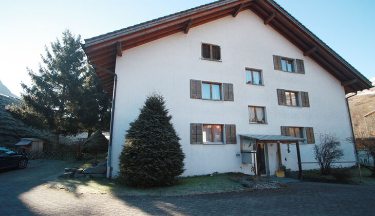 Bauernhaus mit Stall und Garten in Feldis