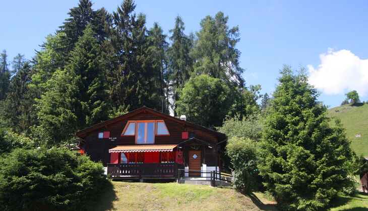 Bauernhaus mit Stall und Garten in Feldis